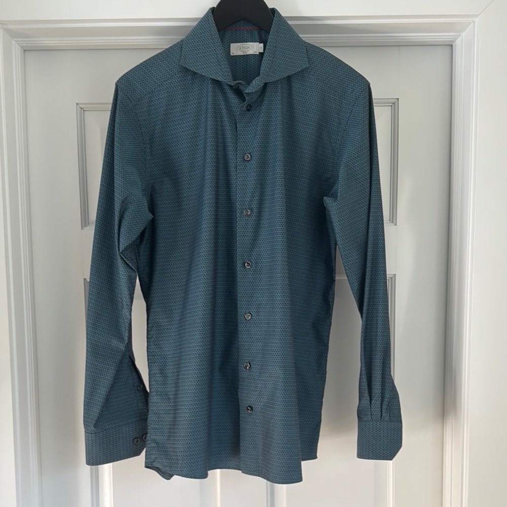 Men’s Eton slim fit dress shirt